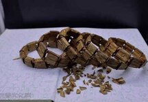 绿棋楠手牌珠 ，高端大气款