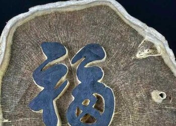 孤品沉香福百年海南野生老料摆件