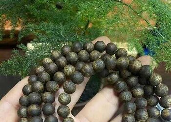 九九分沉奇楠标准0.8＊108粒念珠