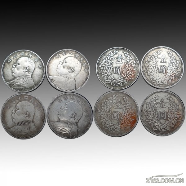 中华民国三年-八年-九年-十年袁大头-直径39.8cm 重：28g RMB70万.jpg