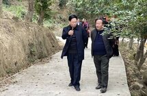 北流市政协李永才到六靖镇沉香种植基地指导工作