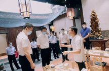 厦门市委常委、政法委书记李伟华一行走访调研“闽台香文化研学馆”