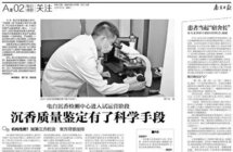 沉香质量鉴定有了科学手段