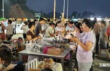 广西｜北流六靖镇沉香夜市街开业